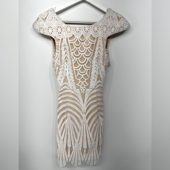 Xenia Boutique lace mini dress white size 8 - Picture 9 of 16